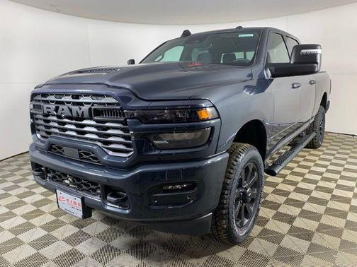 Forged Blue Metallic 2026 RAM 2500 Black Express Crew Cab 4x4 6'4' Box