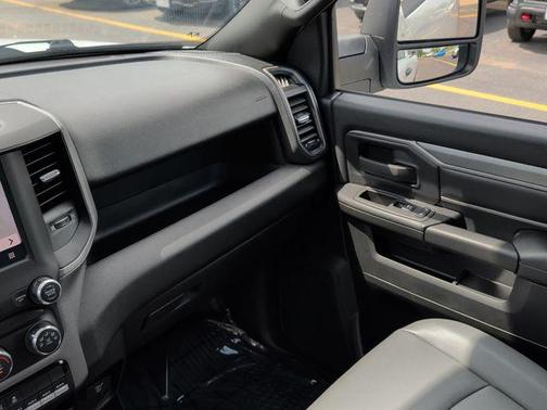 Bright White Clearcoat 2023 RAM 3500 Tradesman Regular Cab 4x4 8' Box
