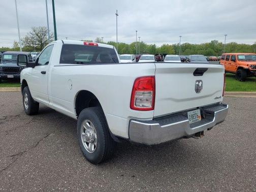Bright White Clearcoat 2023 RAM 3500 Tradesman Regular Cab 4x4 8' Box
