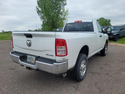 Bright White Clearcoat 2023 RAM 3500 Tradesman Regular Cab 4x4 8' Box