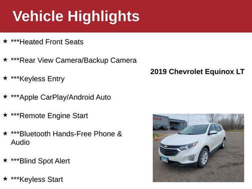 Iridescent Pearl Tricoat 2019 Chevrolet Equinox 1LT