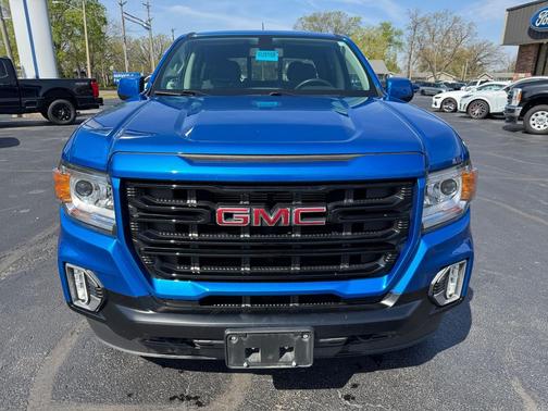 Dynamic Blue Metallic 2022 GMC Canyon Elevation