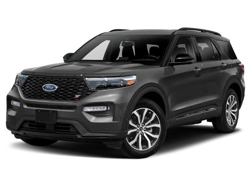 Carbonized Gray Metallic 2021 Ford Explorer ST