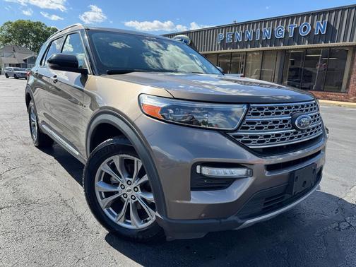 Stone Gray Metallic 2021 Ford Explorer Limited