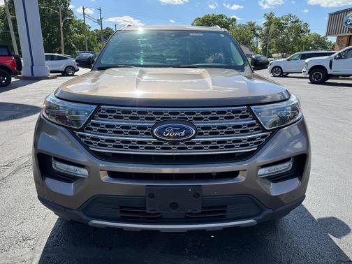 Stone Gray Metallic 2021 Ford Explorer Limited