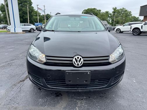 Black Uni 2014 Volkswagen Jetta SportWagen DSG TDI w/Sunroof