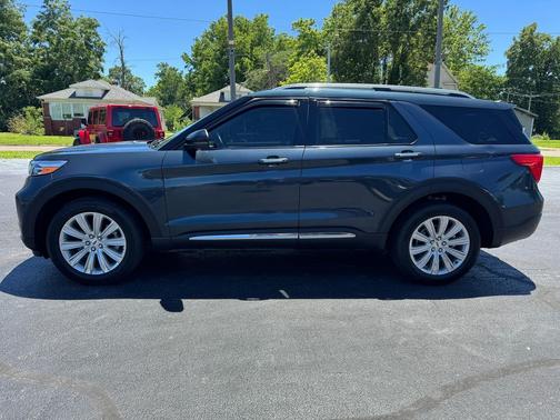 Stone Blue Metallic 2024 Ford Explorer Limited