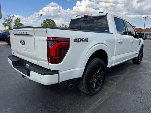 Star White Metallic Tri-Coat 2024 Ford F-150 Platinum