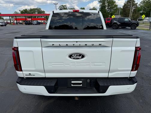 Star White Metallic Tri-Coat 2024 Ford F-150 Platinum