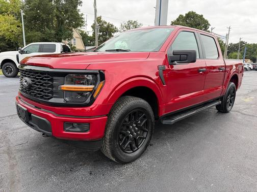 Rapid Red Metallic Tinted Clearcoat 2024 Ford F-150 STX