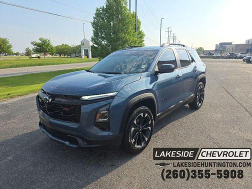 Lakeshore Blue Metallic 2025 Chevrolet Equinox AWD RS