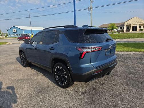 Lakeshore Blue Metallic 2025 Chevrolet Equinox AWD RS