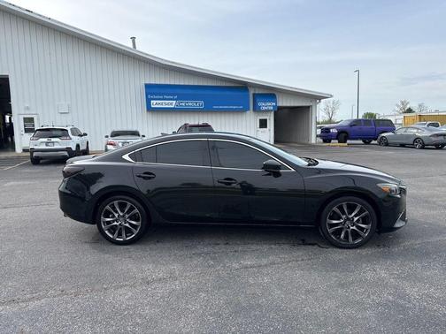 Jet Black Mica 2017 Mazda Mazda6 Grand Touring