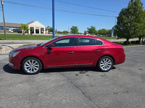 Crystal Red Tintcoat 2014 Buick LaCrosse Leather