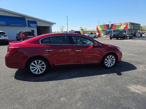 Crystal Red Tintcoat 2014 Buick LaCrosse Leather