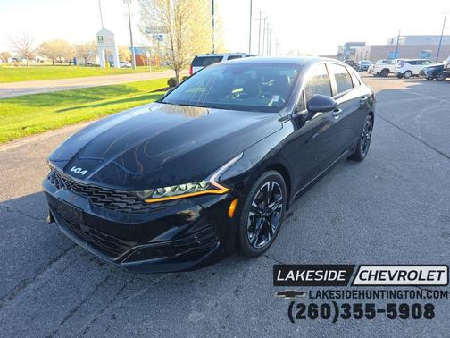 Ebony Black 2023 Kia K5 GT-Line