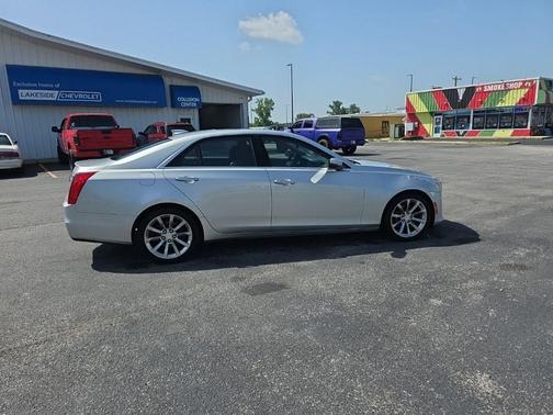 Radiant Silver Metallic 2017 Cadillac CTS 2.0L Turbo Luxury