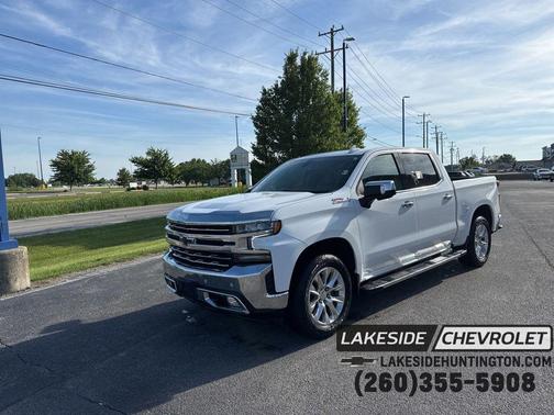 Summit White 2021 Chevrolet Silverado 1500 LTZ