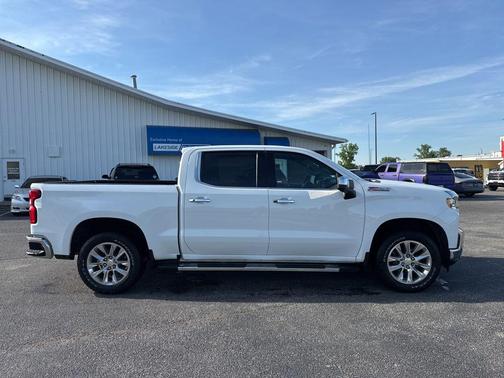 Summit White 2021 Chevrolet Silverado 1500 LTZ
