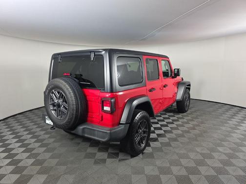 Firecracker Red Clearcoat 2024 Jeep Wrangler Sport S