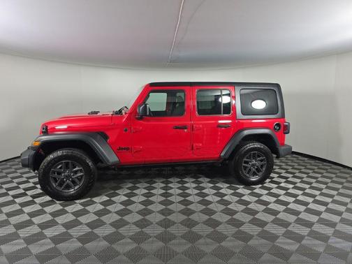 Firecracker Red Clearcoat 2024 Jeep Wrangler Sport S