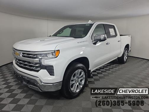 Summit White 2025 Chevrolet Silverado 1500 LTZ