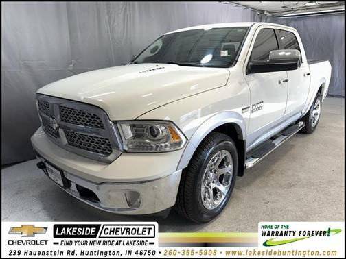 Pearl White 2017 RAM 1500 Laramie