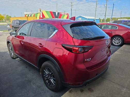Soul Red Crystal Metallic 2021 Mazda CX-5 Touring