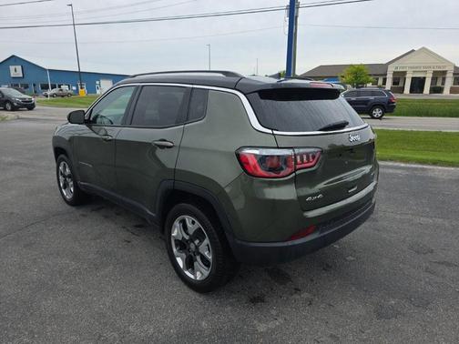 Olive Green Pearlcoat 2019 Jeep Compass Limited
