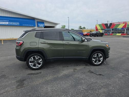 Olive Green Pearlcoat 2019 Jeep Compass Limited