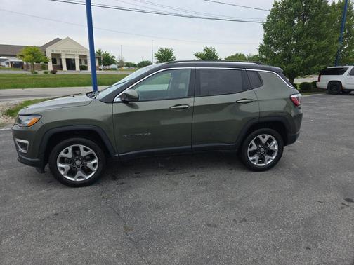 Olive Green Pearlcoat 2019 Jeep Compass Limited