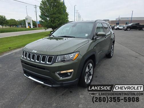 Olive Green Pearlcoat 2019 Jeep Compass Limited