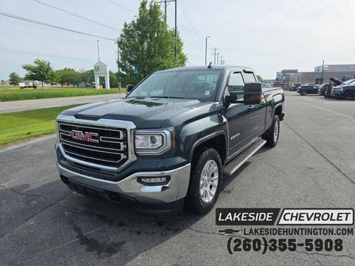 Dark Slate Metallic 2017 GMC Sierra 1500 SLE