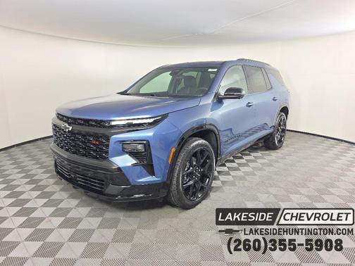 Lakeshore Blue Metallic 2026 Chevrolet Traverse RS