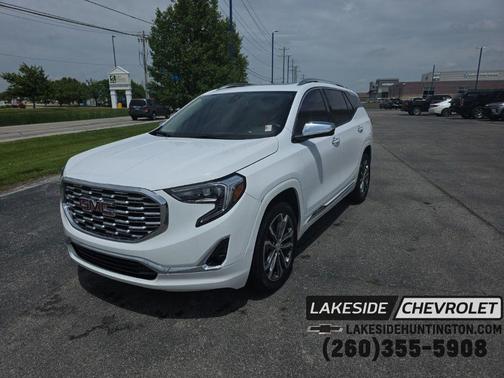 Summit White 2019 GMC Terrain Denali