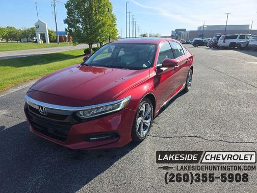 Radiant Red Metallic 2018 Honda Accord EX
