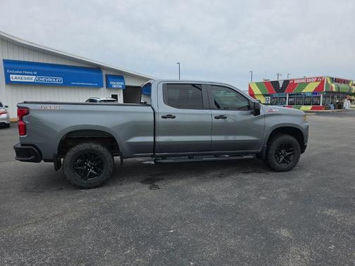 Gray 2019 Chevrolet Silverado 1500 Custom Trail Boss