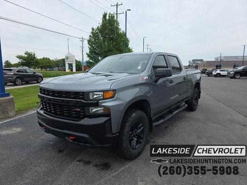 Gray 2019 Chevrolet Silverado 1500 Custom Trail Boss