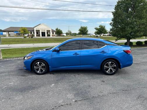 Electric Blue Metallic 2023 Nissan Sentra SV