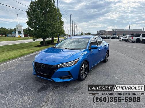 Electric Blue Metallic 2023 Nissan Sentra SV