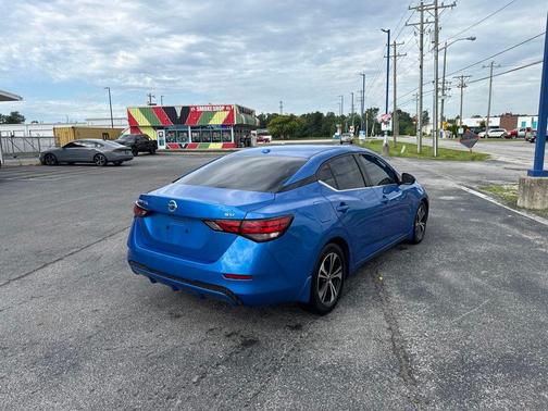 Electric Blue Metallic 2023 Nissan Sentra SV