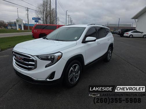 Summit White 2020 GMC Terrain SLT