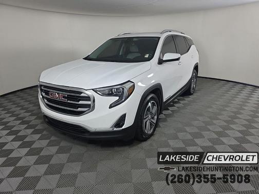 Summit White 2020 GMC Terrain SLT