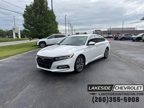 Platinum White Pearl 2019 Honda Accord Hybrid EX
