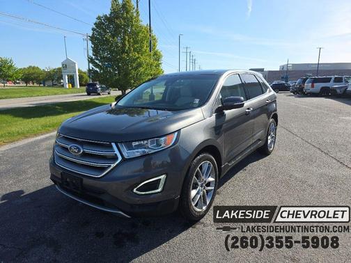 Magnetic 2017 Ford Edge Titanium