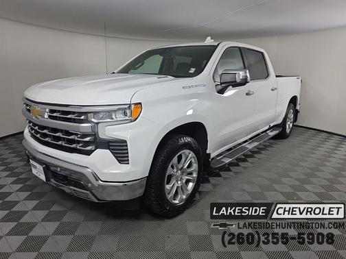 Summit White 2024 Chevrolet Silverado 1500 LTZ