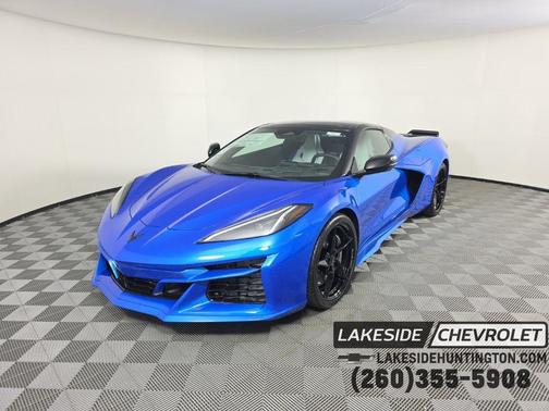 Riptide Blue Metallic 2026 Chevrolet Corvette E-Ray Convertible, 1LZ, RWD