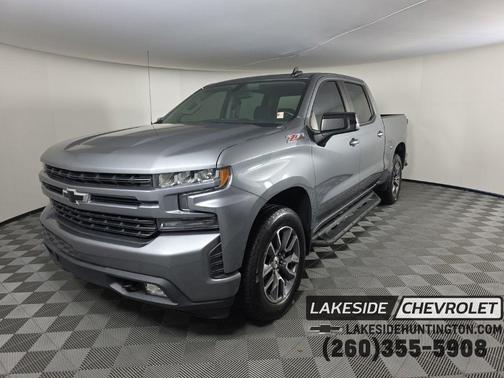 Satin Steel Metallic 2021 Chevrolet Silverado 1500 RST