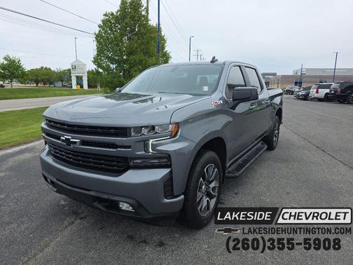Satin Steel Metallic 2021 Chevrolet Silverado 1500 RST