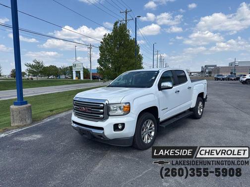 Summit White 2018 GMC Canyon SLT